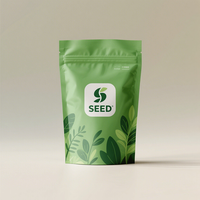 Sachets en plastique imprimés laminés en feuille pour graines de tournesol et de légumes, 50g, 100g, 250g, 500g