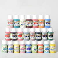 Agent concentrant de couleur sous-émail pour céramique, 80g, 24 couleurs, pigment de toner pour émail céramique, couleur sous-émail pour argile peinte à la main