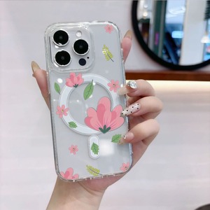 Clear Logo a prueba de golpes Charger <span class=keywords><strong>Mag</strong></span> Phone Case para iPhone 16 15 14 13 <span class=keywords><strong>12</strong></span> 11 <span class=keywords><strong>Pro</strong></span> <span class=keywords><strong>Max</strong></span> Transparente <span class=keywords><strong>Safe</strong></span> Magnetic Mobile Phone Case - Product Image 4