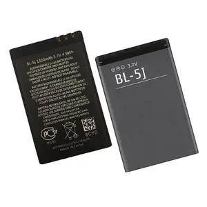 1320mAh BL-5J BL5J BL 5J Phone Battery for Nokia 5230 5233 5800 3020 XpressMusic N900 C3 Lumia 520 525 530 5900