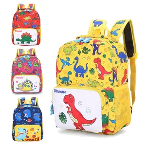 Mini sac à dos en polyester pour enfant, personnalisé, de couleurs unies, nouveau design, vente en gros,