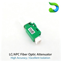 Atténuateur à fibre optique LC mâle-femelle UPC APC 5dB 10dB monomode SFP pour centre de données Datacom, atténuateur enfichable