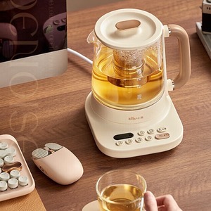 Bear Electric <b>Kettle</b> YSH-D10Y2 1.5L Glass Liner <b>Temperature</b> <b>Control</b> Tea Maker Health Pot - Product Image 2