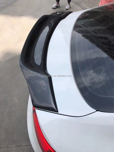 Aile de queue de coffre de voiture en Fiber de carbone véritable de Style B8 B8.5 R pour Audi A5 S5 aileron arrière Bodykit 08-16 - Product Image 6