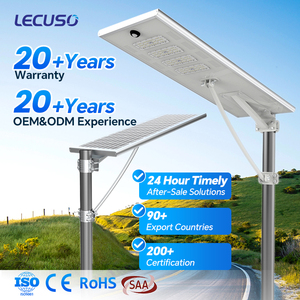 Good Quality IP66 50W/100W/150W/200W/250W All-in-One Solar Street <b>Light</b> Monocrystalline Silicon Battery for LCS-SL-51 High Effic - Product Image 4