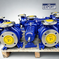 Bomba Centrífuga Química de Acero Inoxidable de Alta Eficiencia ZhongSheng IH50-32-125, Motor Trifásico/Antiexplosión, Salida de 32 mm