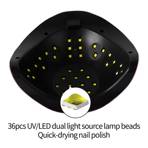Effiziente 168W Professionelle UV-<span class=keywords><strong>LED</strong></span>-Nagellampe für den Saloneinsatz Härtet Alle Gel-Typen Schnell mit 36 Hochleistungs-LEDs Universelle Spannung - Product Image 4
