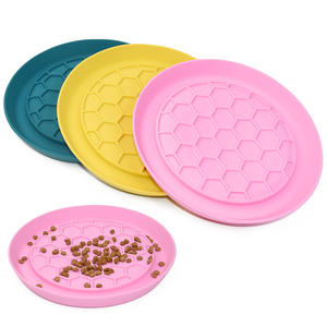 कस्टम नए कुत्ते भोजन लिकिंग कटोरे सिलिकॉन पालतू धीमी फीडर कुत्ते कटोरे - Product Image 1