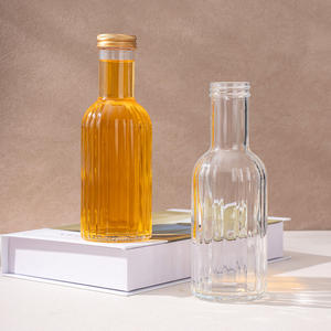 Botella <span class=keywords><strong>de</strong></span> Vidrio Transparente Redonda <span class=keywords><strong>de</strong></span> 400 ml para Bebidas, Jugos Prensados en Frío, Licores y Vino, con Tapa <span class=keywords><strong>de</strong></span> Aluminio <span class=keywords><strong>de</strong></span> Rosca, Venta al Por Mayor - Product Image 6