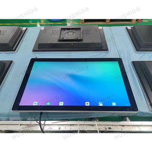 HUSHIDA แผงหน้าจอ LCD แบบโต้ตอบ,จอแสดงผลข้อมูลดิจิตอลแบบตั้งพื้นขนาด21.5 32 43 <span class=keywords><strong>55</strong></span>นิ้วคีออสก์หน้าจอสัมผัสคอมพิวเตอร์เครื่องเดียว - Product Image 6