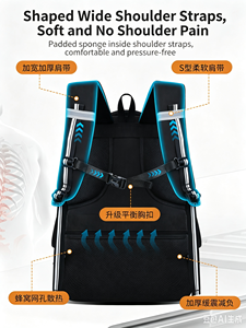Multi‑color Large Capacity Waterproof Student Backpack Laptop School <b>Bag</b> for Primary Junior High OEM ODM - Product Image 5