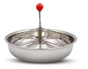 Pemberi makan babi besi tahan karat otomatis melalui 25/29/36cm bentuk bulat nampan pemberi makan babi untuk industri ritel dan pertanian - Product Image 2