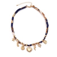 Nouveau collier écharpe en polyester couleur Dopamine pour femme, accessoire de mode de luxe, pendentif créatif, bijoux de mode exclusifs en tissu