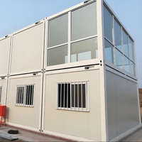 Villas de lujo modernas prefabricadas, pequeñas casas plegables modulares de oficina desmontables, contenedor de madera, casa de estar a la venta para apartamento