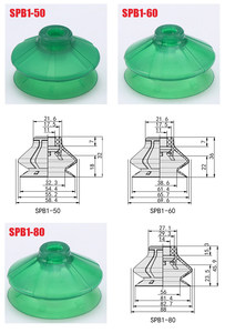 신허 <span class=keywords><strong>SPB</strong></span> 맞춤형 고품질 산업용 진공 흡착컵 광범위한 용도의 헤비듀티 진공 패드 진공 석션컵 - Product Image 4