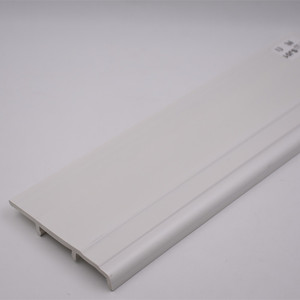 Hiện Đại 12Cm Chiều Rộng PVC Sàn Ván Tường Phụ Kiện Nhựa Tường Cơ Sở Bảo Vệ Cho Khách Sạn Và Trang Trí - Product Image 1