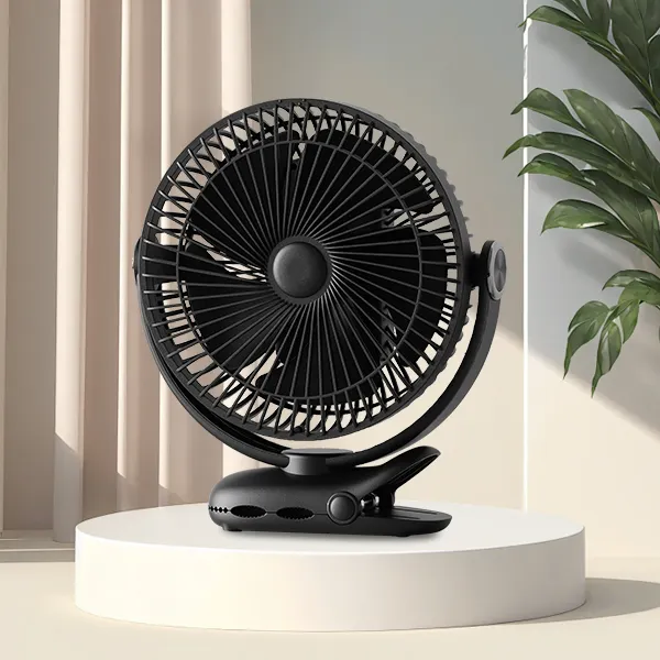 Nuovi arrivi ventilatore da scrivania portatile ricaricabile con Logo personalizzato Mini ventilatore a Clip USB montato a parete per regalo estivo