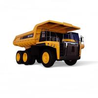 Camion minier SKT160S, équipement minier, camion à benne basculante tout-terrain lourd avec une capacité de 44/61 m³