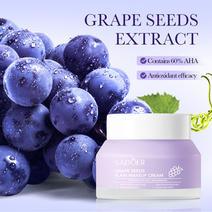 SADOER Crème Pigmentée Translucide Correctrice aux Pépins de Raisin 50g Éclaircissante Adoucissante Hydratante Unifiante Raffermissante Maquillage - Product Image 1