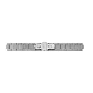 Bracelet de montre vintage rétro de luxe en acier inoxydable de 20 mm avec fermoir papillon et bande élastique - Product Image 2
