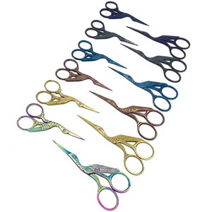 Ciseaux à sourcils fantaisie tout couleur plasma marque privée sur mesure en gros qualité supérieure prix raisonnable avec emballage personnalisé - Product Image 1