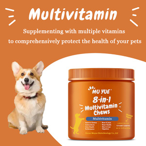 120 Vitaminas para Mascotas, Suplemento 150in01 de Absorción Rápida, Masticables Multivitamínicos para Perros y Gatos - Inmunidad, Digestión, Articulaciones, Salud del Corazón - Product Image 2