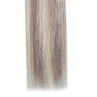 Extensions de cheveux naturels à bandes adhésives double face pour femmes, volume quotidien, doux pour les cheveux et la peau.