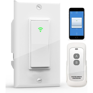 Tuya Smart <strong>Wall</strong> <strong>Switch</strong> <strong>with</strong> App Remote Control/Wi-Fi <strong>Light</strong> <strong>Switch</strong>/<strong>Wall</strong> Timer <strong>Switch</strong> Compatible <strong>with</strong> Alexa Google Home - Product Image 1