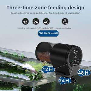Taşınabilir pil ml kapasiteli çevre dostu 100-110 V ile 240 işletilen akvaryum balık besleyici üç zaman diliminde mevcuttur - Product Image 2