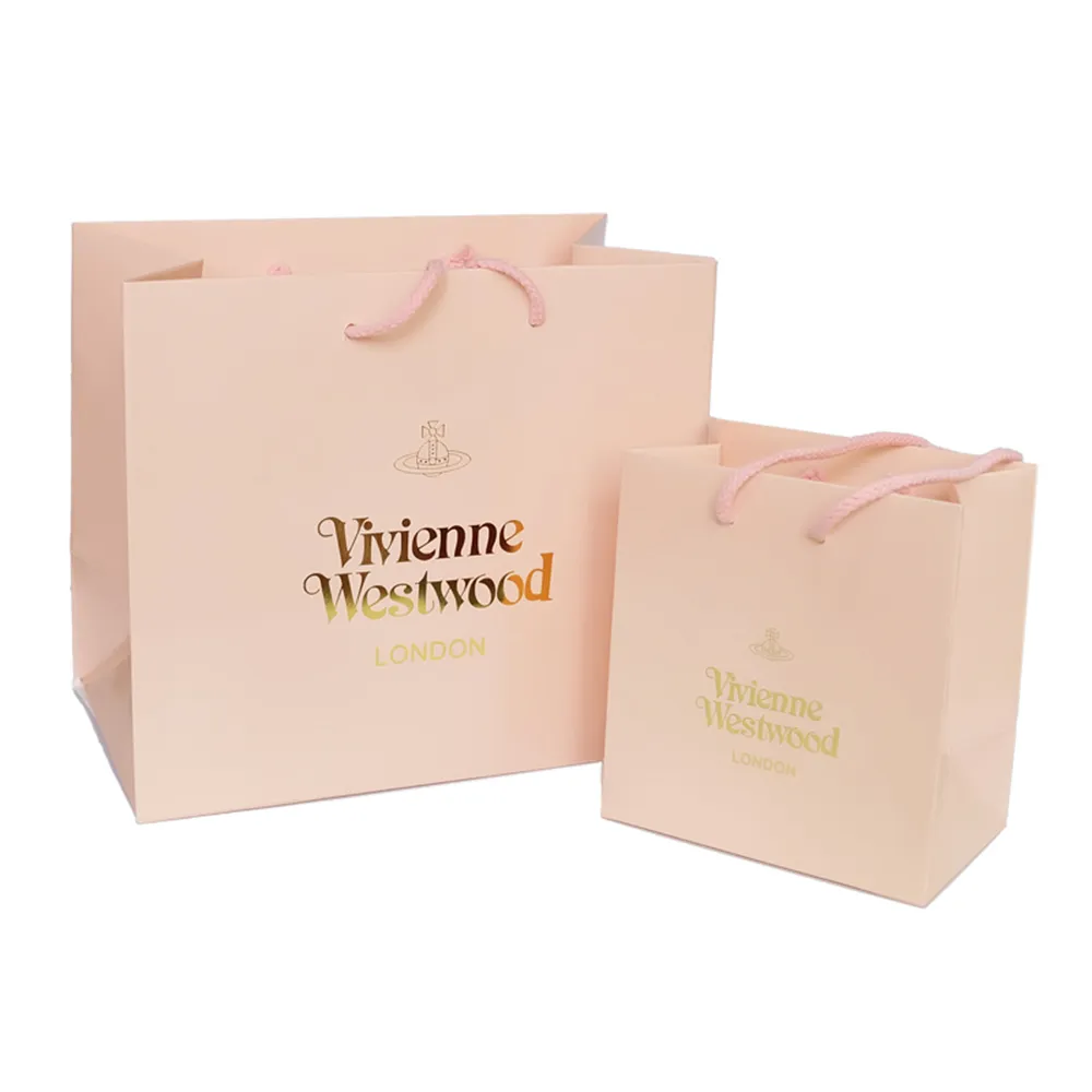 Luxury Clothing Store Paper Gift Carry Bags Retail Packaging Shopping Bag