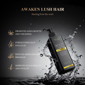 Shampooing activateur de croissance capillaire Root Activate, shampooing personnalisé à la rosemariée, au gingembre et à la biotine, anti-chute de cheveux, bloqueur naturel du DHT. - Product Image 4