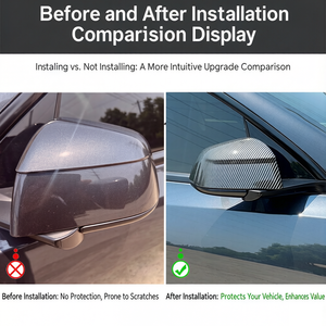 Housse de <span class=keywords><strong>protection</strong></span> pour rétroviseur de <span class=keywords><strong>voiture</strong></span>, décoration pour Tesla Model Y Juniper, accessoires extérieurs de <span class=keywords><strong>voiture</strong></span> - Product Image 4
