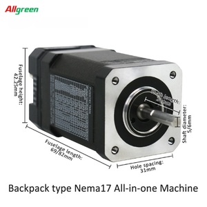 Controlador de Motor Paso a Paso Integrado de Bucle Abierto/Cerrado Nema17 de Alto Torque DC20-30V 1.2A 1000PPR 0.48/0.8N.m 2 Fases Pulso RS485 - Product Image 3