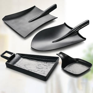 <span class=keywords><strong>Assiette</strong></span> en forme de bêche irrégulière en mélamine de style japonais <span class=keywords><strong>assiette</strong></span> de service de dîner de <span class=keywords><strong>restaurant</strong></span> en gros - Product Image 3