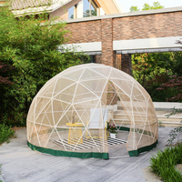 Garden Bee Luxury Hotel Camping Eco-Friendly Couverture anti-moustiques gonflable Tente dôme pour le glamping Tente dôme de luxe