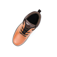 Chaussures de travail pour hommes en cuir, antidérapantes, confortables toute la journée, légères, résistantes à l'huile, vente en gros à prix abordable