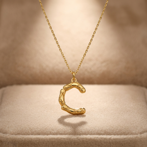 สร้อยคอสแตนเลสชุบทอง18K คลาสสิกดีไซน์เนอร์ - Product Image 2