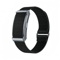 Gelang Pintar Tanpa Layar, Monitor Detak Jantung & Suhu Tubuh Dinamis, 100+ Mode Olahraga, Gelang Pelacak Kebugaran Tahan Air IP68