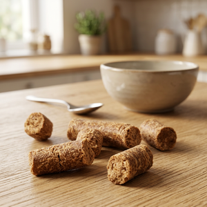 Golosinas Naturales y Saludables para Perros, con Semillas de Lino Prensadas en Frío, Altas en Fibra, para la Salud Intestinal y Dental, Aptas para Todas las Razas (OEM) - Product Image 1