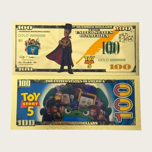 Billet de banque américain Joker 2026 plaqué or 24 carats pour collection - Product Image 5