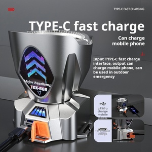 Xinsite không thấm nước Led Đèn Pha ánh sáng 3 chế độ COB Ngoài trời Chạy Cắm Trại Đi Bộ Đường Dài với dây đeo Trọng lượng nhẹ thoải mái - Product Image 2