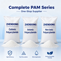Agent de flocculation pour eaux usées de teinture, polyacrylamide cationique CPAM