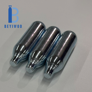 โรงงานผลิต รับผลิตตามสั่ง (OEM)  กระบอกแก๊ส CO2 8 กรัม แบบใช้แล้วทิ้ง  กระบอกเหล็ก  <span class=keywords><strong>ราคา</strong></span>โรงงาน - Product Image 3