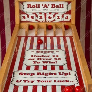 Juego de Mesa Gigante Roll-<span class=keywords><strong>a</strong></span>-Ball para Carnaval - Clásico Retro de Metal para Interiores, Alquiler para Fiestas y Eventos en Parques de Trampolines - Product Image 6