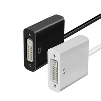 Convertisseur Mini DP vers DVI 24+5 plaqué nickel Full HD 1080P en gros pour MacBook Air, moniteur et projecteur