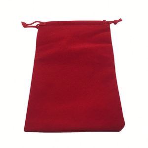 Recyclable Small 5*7cm Flannelette Velvet Gift Pouch with Drawstring Closure Screen Printed Jewellery Business Card <b>Storage</b> Bag - Product Image 2