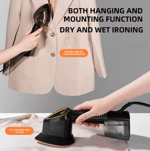 Petite <span class=keywords><strong>machine</strong></span> à repasser portable <span class=keywords><strong>et</strong></span> pliante pour la maison Fer à repasser électrique Appareil ménager pour vêtements - Product Image 4