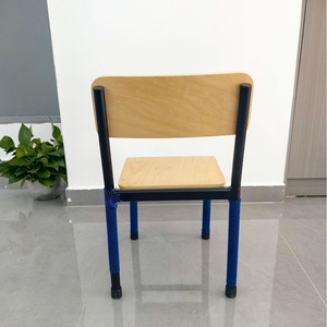 Silla Escolar Infantil con Estructura Metálica Resistente para Estudiantes de Primaria y Secundaria, Color Negro 24-010 - Product Image 3