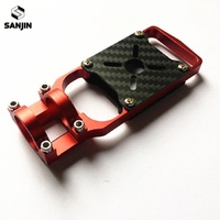 Support de moteur en fibre de carbone 20mm 22mm 25mm, base de fixation en aluminium, pièces de rechange pour drone agricole RC