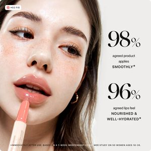 Nature Republic idratante Gloss idratante Lip Stick (02 FIG) morbido balsamo per le labbra trasparente tinta nuda Glowy Shine miele che si scioglie - Product Image 6